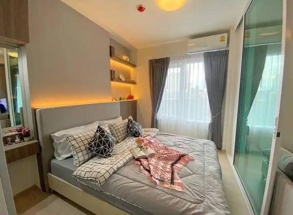 For RentCondoRatchadapisek, Huaikwang, Suttisan : For rent: Chapter Eco Ratchada-Huai Khwang, nice room, 6th floor