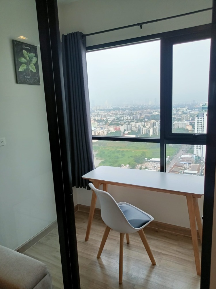 For RentCondoBangna, Bearing, Lasalle : 👉Condo 1 Bed Plus available for rent in Bearing area, Niche Mono Sukhumvit - Bearing, convenient transportation, nearly BTS! 🚅