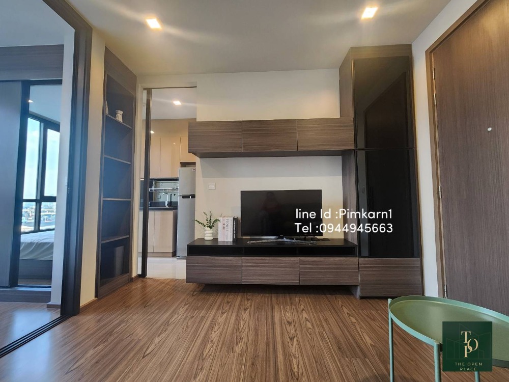 ให้เช่าคอนโดอ่อนนุช อุดมสุข : The Line Sukhumvit 71 <<1 Bedroom For Rent>> 📍Location: 400m. to BTS Phra Khanong :Fully Furnished