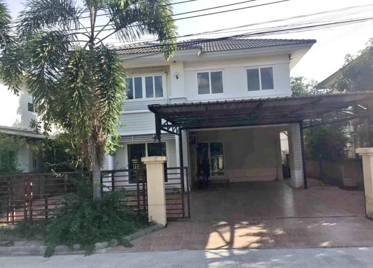 For RentHouseNonthaburi, Bang Yai, Bangbuathong : For rent: 2-storey house, Casa Ville Village, Ratchaphruek-Rattanathibet 2, fully furnished, pets allowed, potential location on Ratchaphruek Road, near MRT Bang Rak Noi Tha It