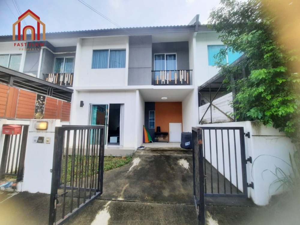 For SaleTownhouseNonthaburi, Bang Yai, Bangbuathong : Cheapest sale!! In the project, 2-storey townhouse, Pruksa Village 112, Khlong Bang Phai-Bang Yai BTS Station, near the public park