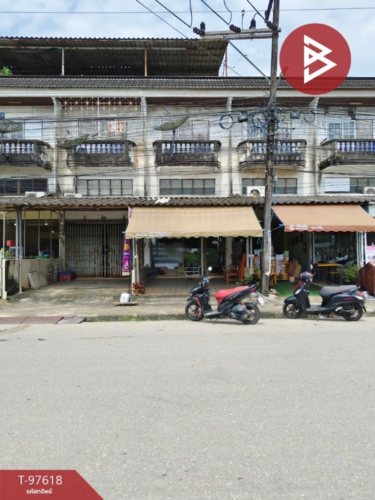 For SaleShop HouseChanthaburi : For sale: 3-storey commercial building on the road, good location, area 19.4 sq m, Plap Phla, Chanthaburi