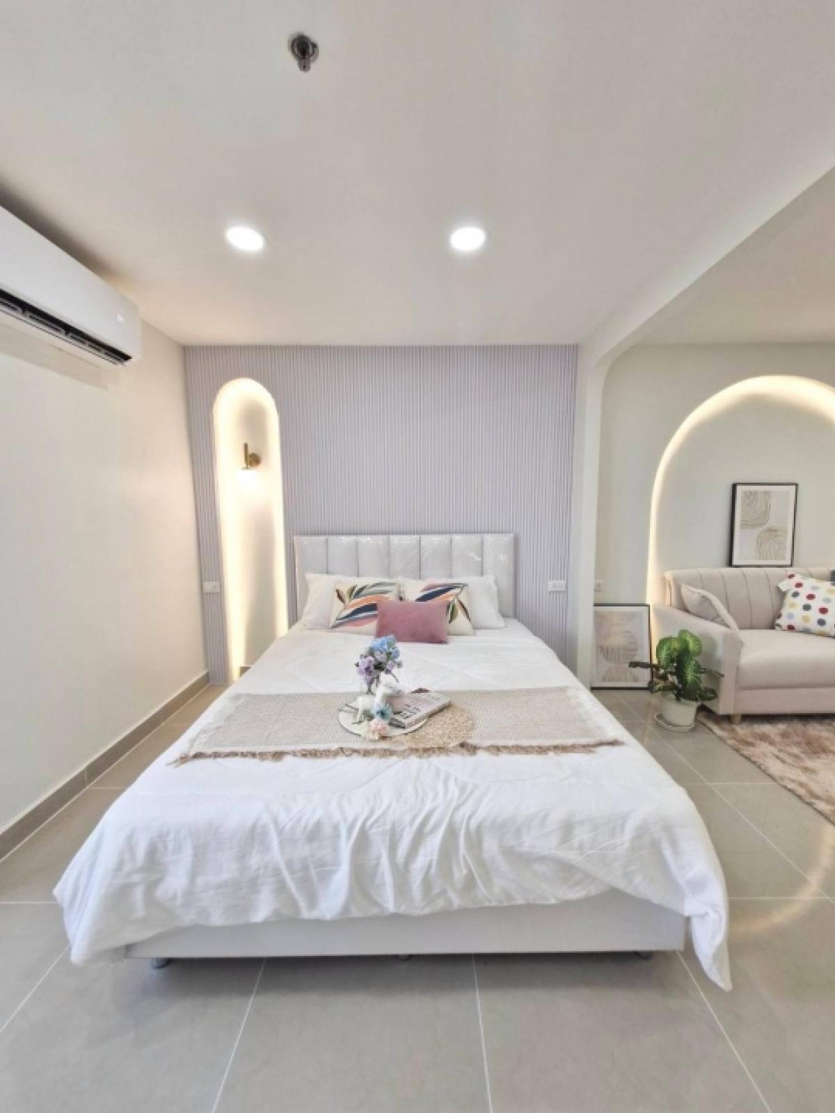 For SaleCondoVipawadee, Don Mueang, Lak Si : Newly renovated! Warm style condo, convenient to travel, cheaper installments than rent