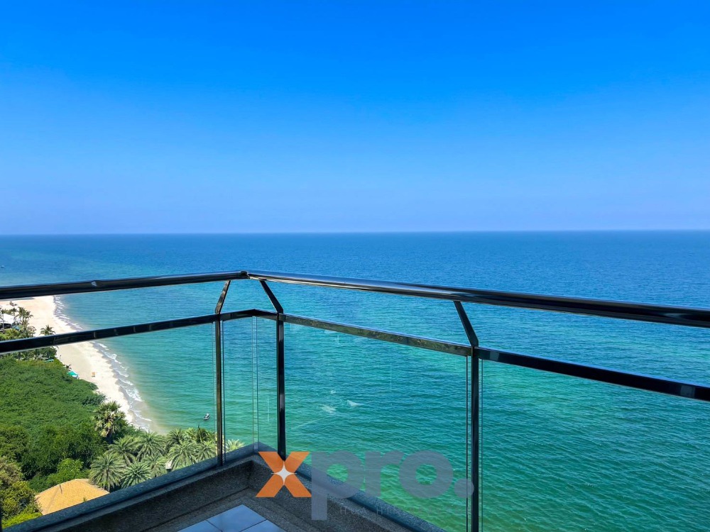 For SaleCondoHuahin, Prachuap Khiri Khan, Pran Buri : 𝐑𝐚𝐫𝐞 𝐈𝐭𝐞𝐦🎯4 Bedroom Stunning Oceanfront at Rim Haad Condo