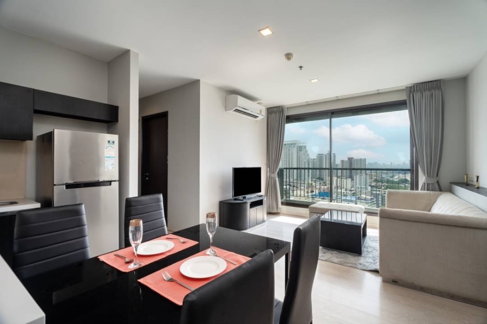 For RentCondoOnnut, Udomsuk : For Rent: Condo, Rhythm Sukhumvit 44/1, 2 Bedrooms /1 Bathroom *Fully Furnished /High Floor /Corner Unit & Ready to move in*