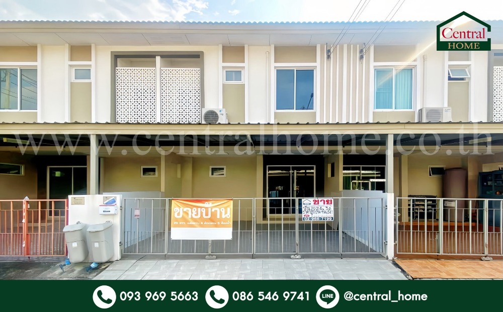 For SaleTownhousePathum Thani,Rangsit, Thammasat : Townhouse I-Leaf Town Ratchaphruek - Kanchana