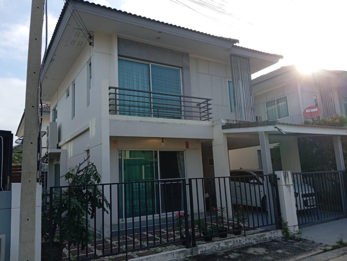 For SaleHouseAyutthaya : For sale: 2-storey twin house, single owner, owner selling himself