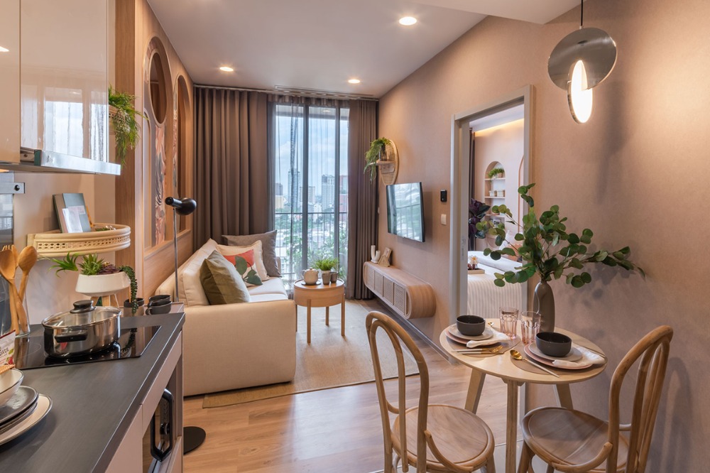 ขายคอนโดสุขุมวิท อโศก ทองหล่อ : 🔥Condo for sale with tenants, receive immediate rent! Every month "Oka Haus Sukhumvit 36" good location, beautiful city view, on the main road, near BTS