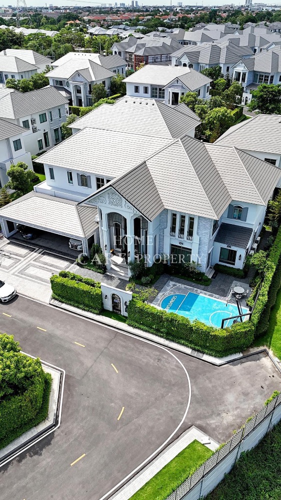 ให้เช่าบ้านลาดกระบัง สุวรรณภูมิ : For Rent/Sale♥️Super Luxury house with basketball court