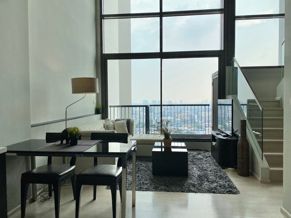 For RentCondoOnnut, Udomsuk : RT252_P RHYTHM SUKHUMVIT 44/1 **Very beautiful room, fully furnished, just drag your bags and move in** Easy to travel, complete with amenities