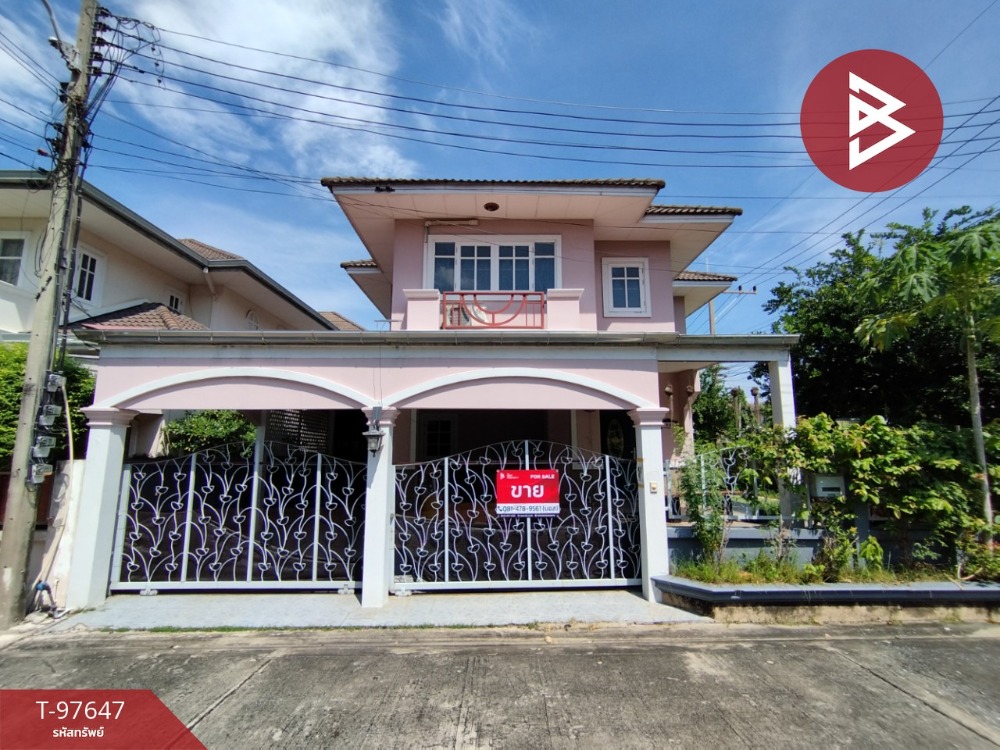 For SaleHousePathum Thani,Rangsit, Thammasat : Single house for sale, Baan Fah Lagoon project, Rangsit-Khlong 2, Pathum Thani