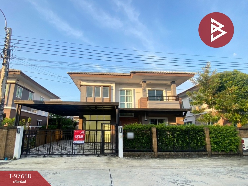 For SaleHouseRathburana, Suksawat : Single house for sale, Natura Village, Rama 2-Ring Road-Pracha Uthit, Thung Khru, Bangkok