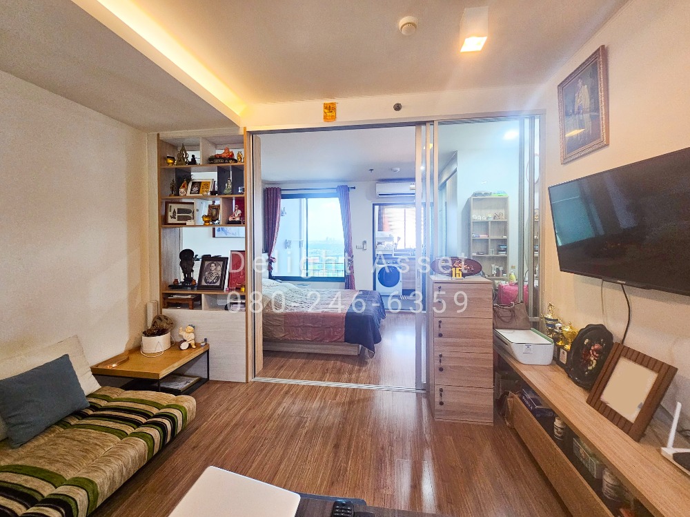 For SaleCondoRama3 (Riverside),Satupadit : ++ For Sale! ++ U Delight Residence Riverfront Rama 3 (River View)! 1 Bedroom 34.12 sqm. 30th floor, Good Condition Near  BTS Chong Nonsi / Central Rama3 / Sathorn Rd.