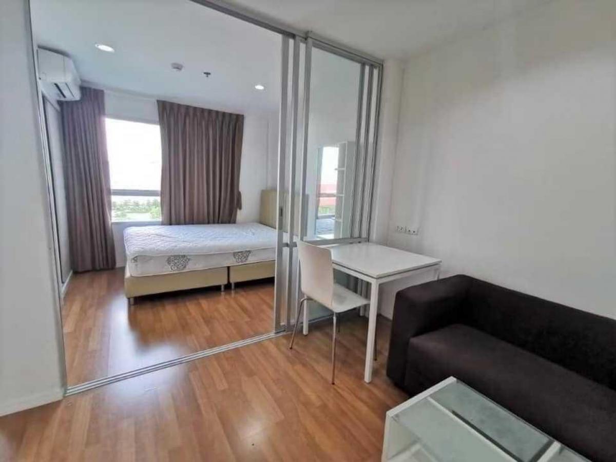 For SaleCondoRama9, Petchburi, RCA : 🚩Condo for sale Lumpini Park Rama 9 - Ratchada (RCA) Building A, 12th floor, 7-Eleven under the condo, east side, morning sun, 1 bedroom, size 26 sq m., fully furnished, shuttle service to MRT Rama 9