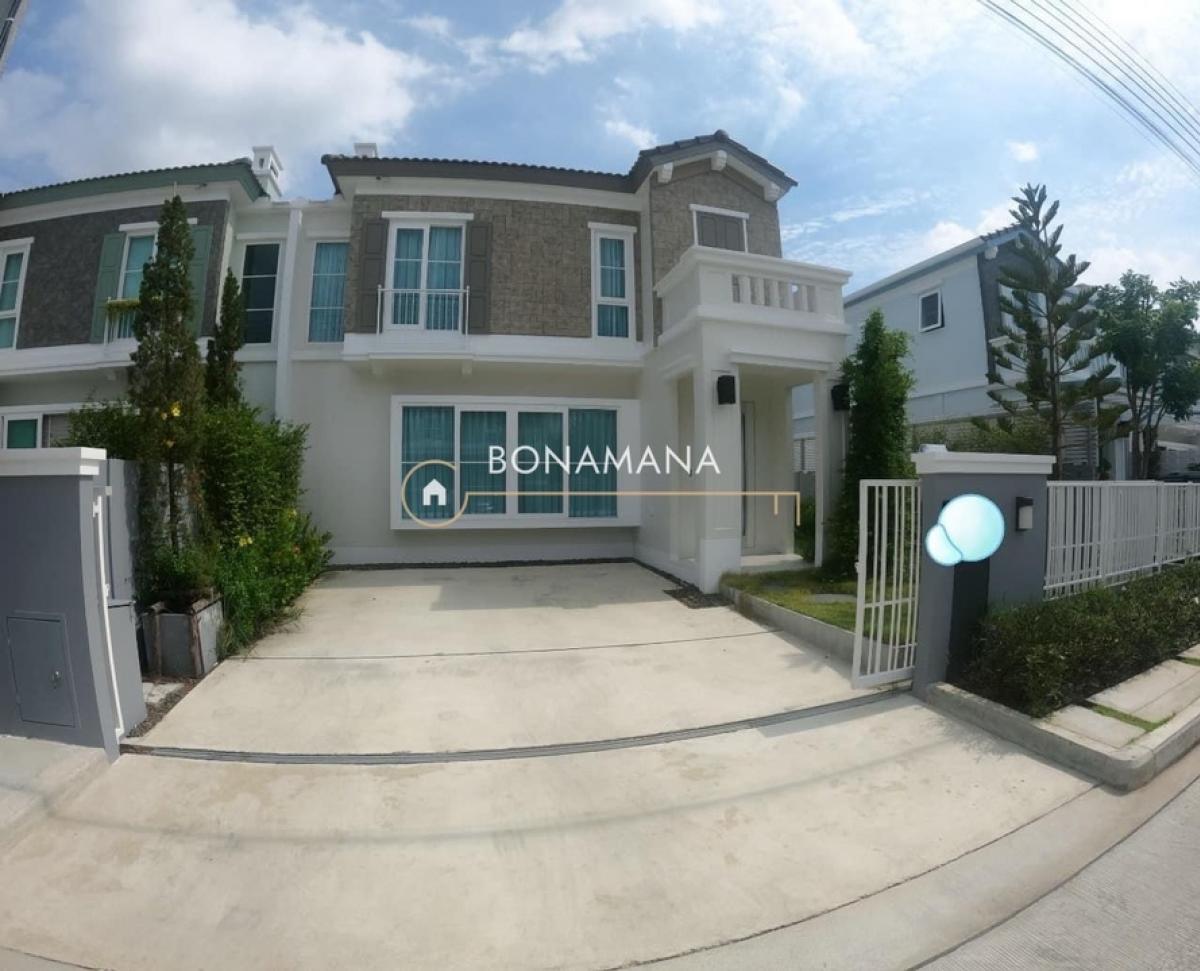 For RentHouseBangna, Bearing, Lasalle : House for rent Anya Bangna near Mega Bangna