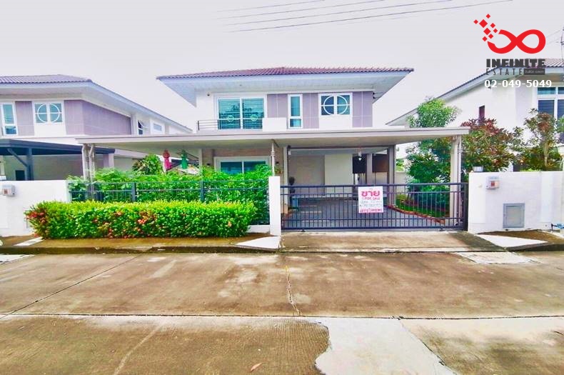 For SaleHousePathum Thani,Rangsit, Thammasat : For sale: 2-storey detached house, 65.7 square wah, Supalai Garden Ville, Bangkok - Pathum Thani