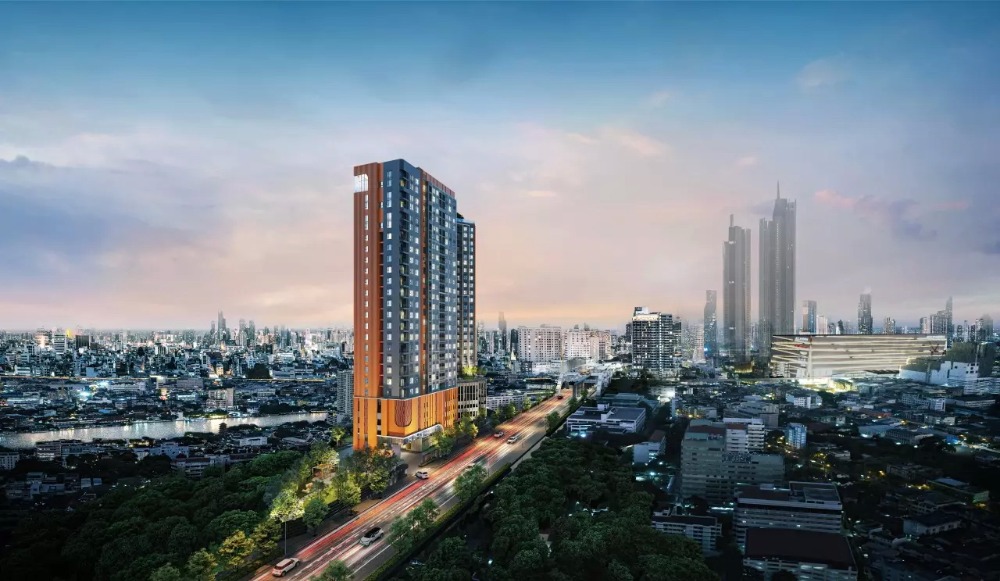 Sale DownCondoWongwianyai, Charoennakor : FLO 17th floor, river view