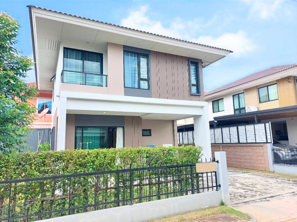 For SaleHousePathum Thani,Rangsit, Thammasat : Single house, Kanasiri Rangsit, Khlong 2, good condition, ready to move in, cheap price, near the BTS, Khu Khot Station