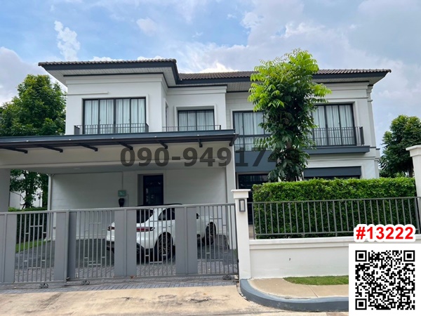 For RentHouseBang kae, Phetkasem : For rent: 2-storey detached house, Ban Panna Village, Phutthamonthon Sai 3 Road, near Sarasas Thonburi School