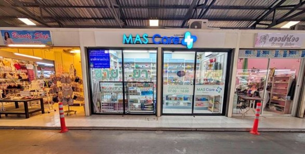 For LeaseholdRetailBang Sue, Wong Sawang, Tao Pun : Drugstore for sale, the only one in Free Market 2, next to a large government hospital, only 190,000 baht, profit every month, average of 1,000 cars per day.