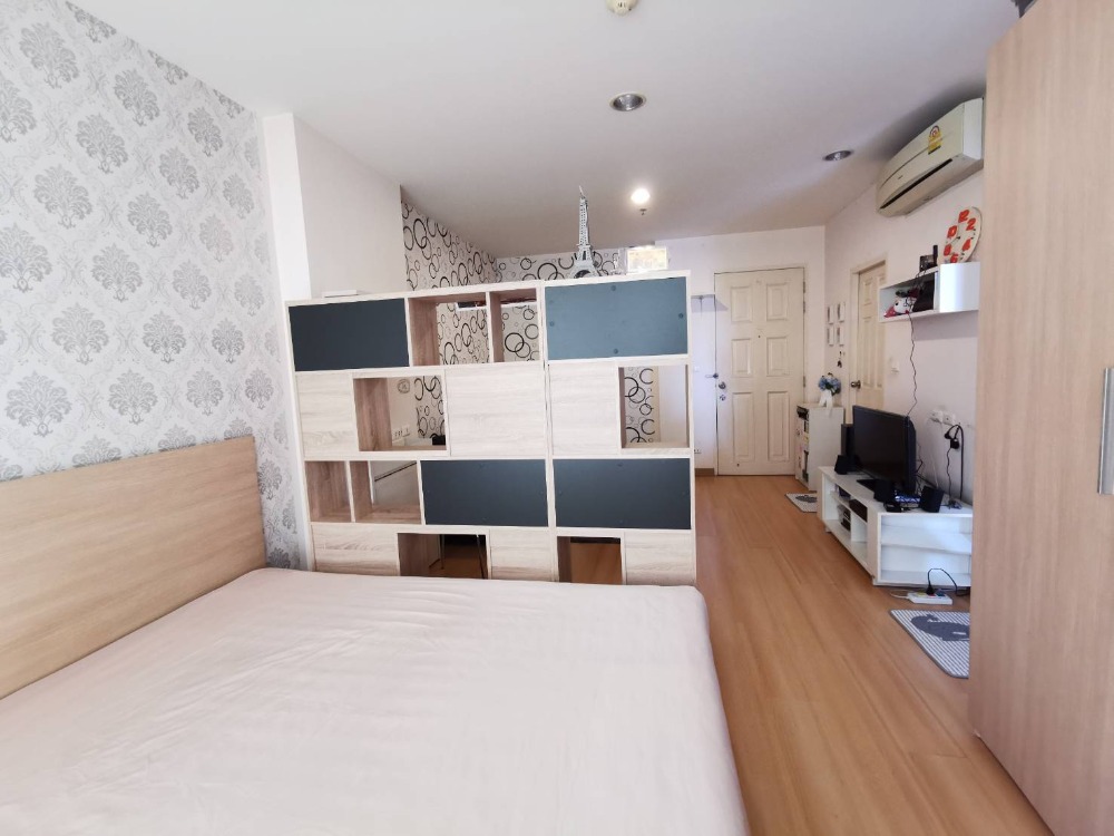 For RentCondoThaphra, Talat Phlu, Wutthakat : For rent, very cheap, Life@ BTS Thapra Condo, near BTS Talat Phlu, with furniture + washing machine, 2 bedrooms, only 12,000 baht