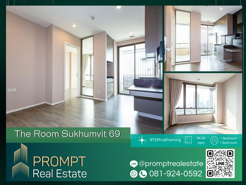 ขายคอนโดอ่อนนุช อุดมสุข : ST11106 - The Room Sukhumvit 69 :  เดอะ รูม สุขุมวิท 69 - BTS Phra Khanong / Emporium / EmQuartier