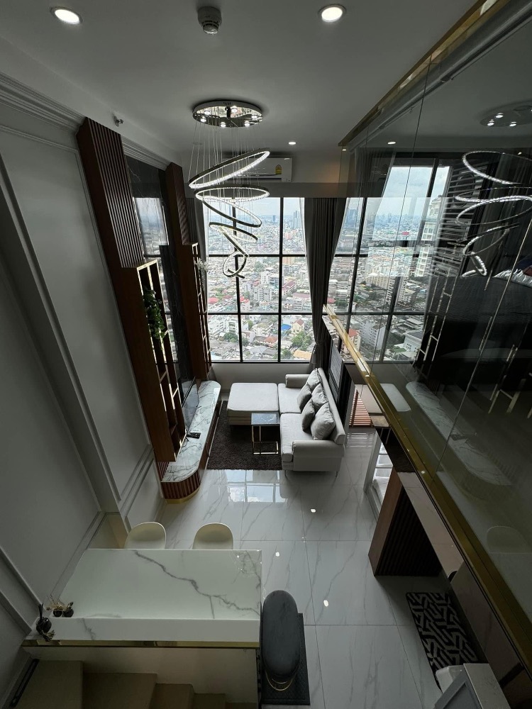 ให้เช่าคอนโดสาทร นราธิวาส : Knightsbridge Prime Sathon ใกล้BTSช่องนนทรี ห้องใหญ่ ตกแต่งสวย