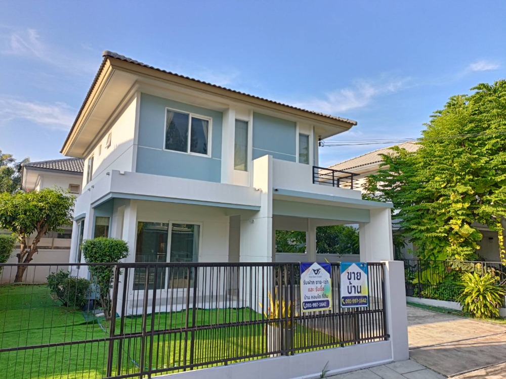 For SaleHousePhutthamonthon, Salaya : For sale Detached house in Preuklada Pinklao-Sai5 near Mahidol Salaya