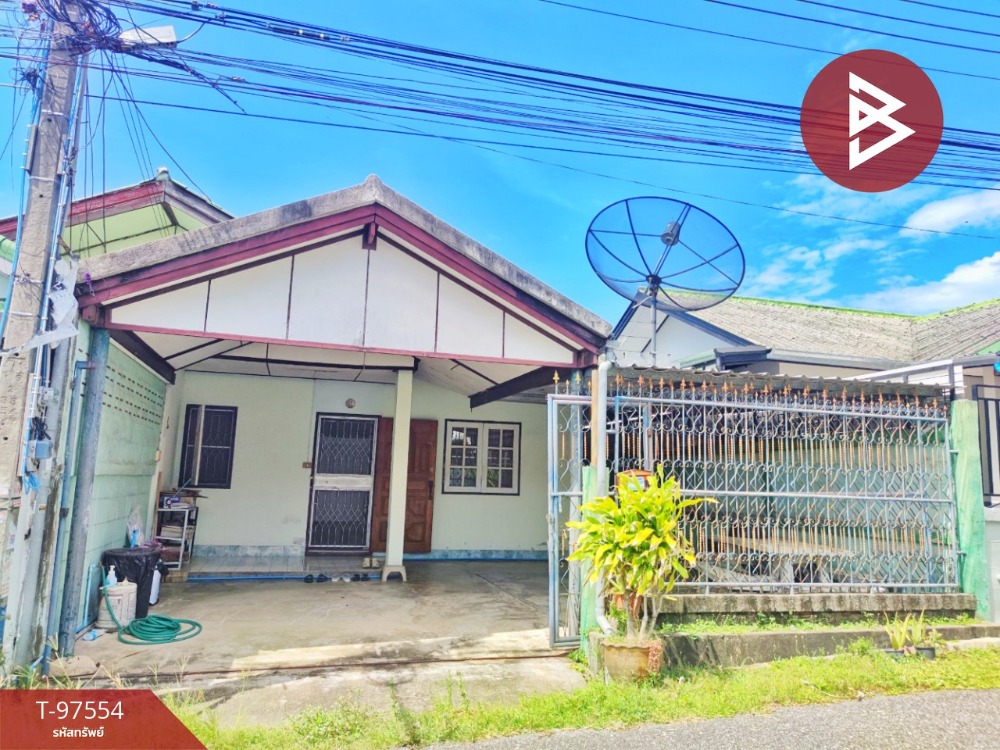 For SaleHousePattaya, Bangsaen, Chonburi : Single house for sale, Samakkhi Village 1, Sattahip, Chonburi