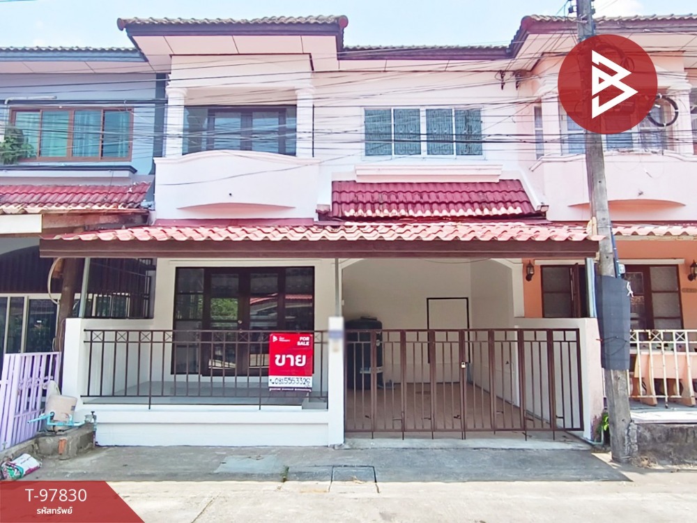 For SaleTownhouseNakhon Si Thammarat : 2-storey townhouse for sale, Rattanamani Village, Phra Phrom, Nakhon Si Thammarat