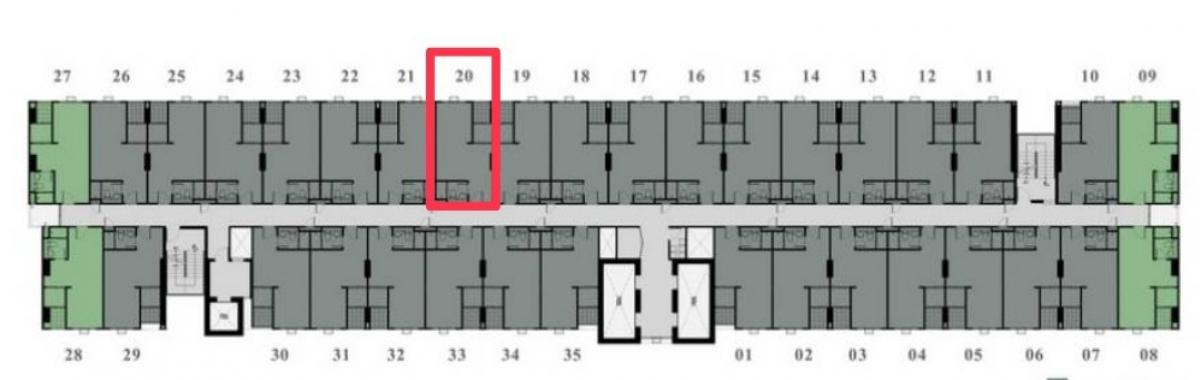 Sale DownCondoBangna, Bearing, Lasalle : ♦️Selling down payment, Regent Bangna, position D2120, D2220, plus a little, area 28 sq m., contract price 1,200,000 baht