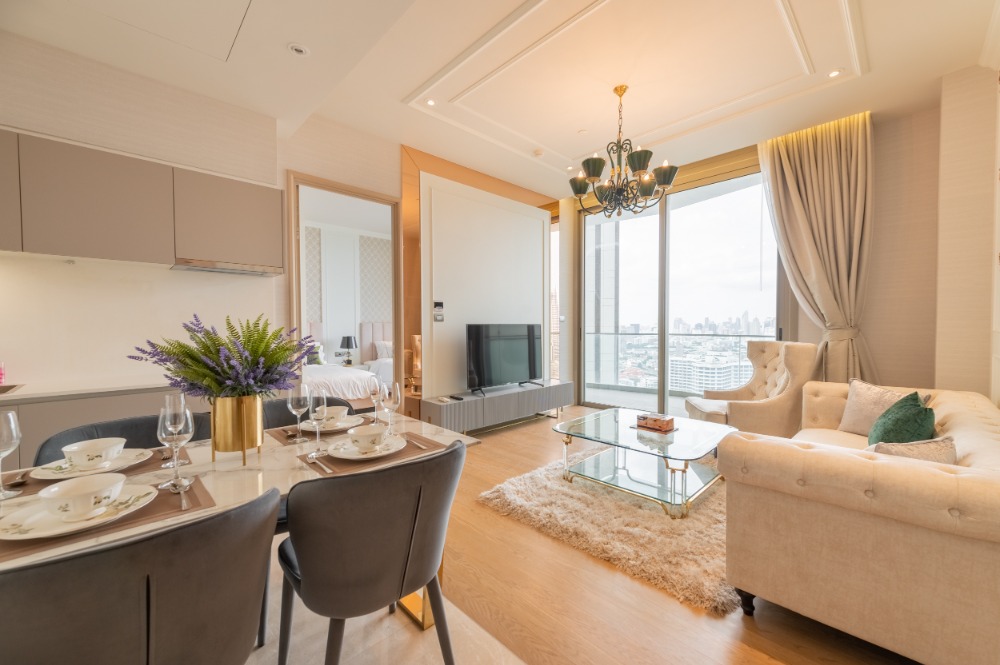 For SaleCondoWongwianyai, Charoennakor : (for sale) Magnolias Waterfront Residences ICONSIAM, next to ICONSIAM, near the Gold Line BTS, Charoen Nakhon Station