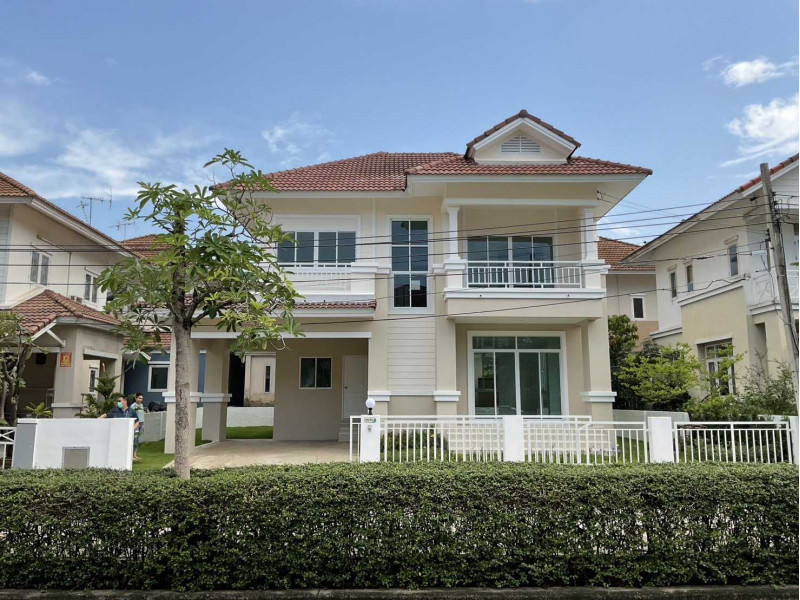 For SaleHouseLadkrabang, Suwannaphum Airport : house for sale, Lalin Green Ville The Exclusive On Nut - Suvarnabhumi, near Suvarnabhumi Airport