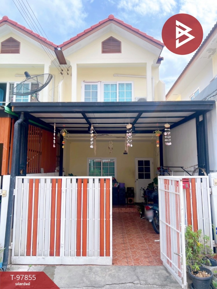 For SaleTownhouseBangna, Bearing, Lasalle : Townhouse for sale, Fueang Fa Villa Village 17, Phase 2, Phraeksa, Samut Prakan