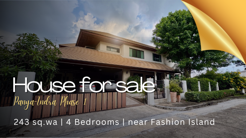 For SaleHouseNawamin, Ramindra : **For Sale: Custom-Built Home in Panya Indra Village P.1**