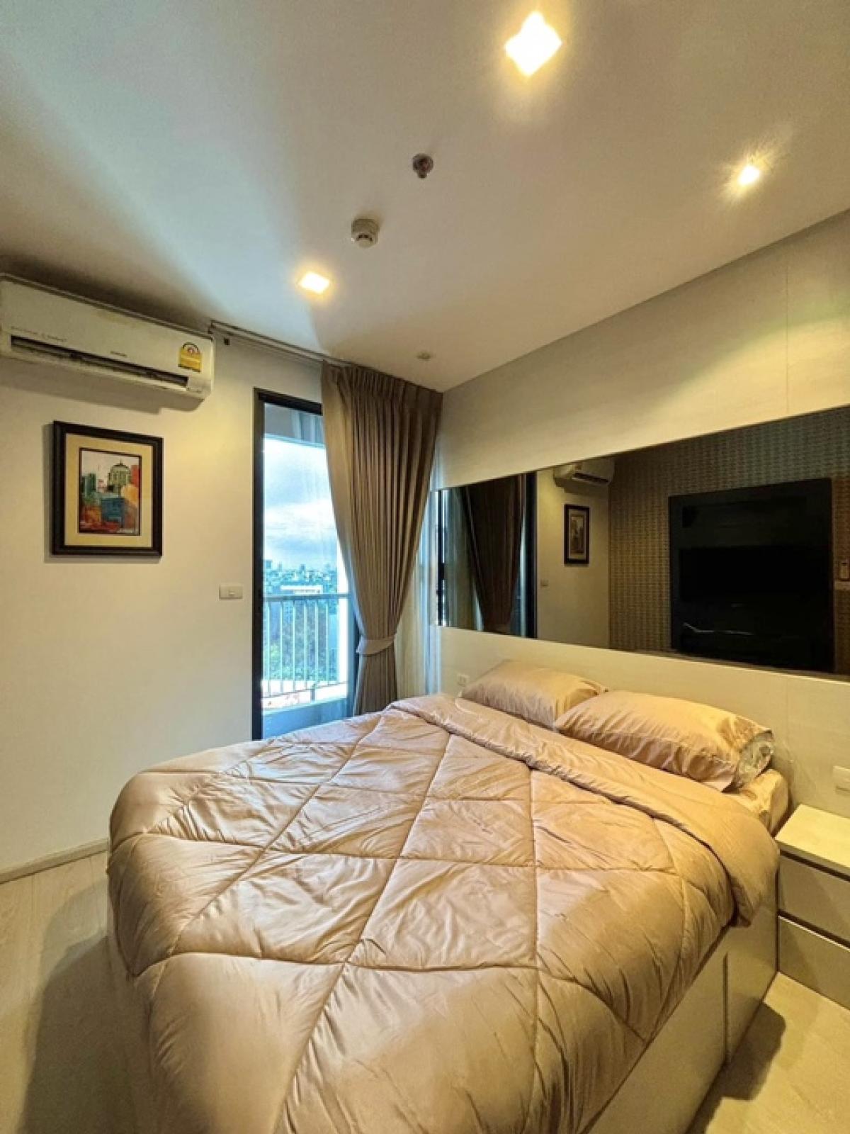 For RentCondoOnnut, Udomsuk : Condo for rent, next to BTS Phra Khanong 🚝 Rhythm Sukhumvit 44/1 (Rhythm Sukhumvit 44/1), convenient transportation, ready to move in ⭐️