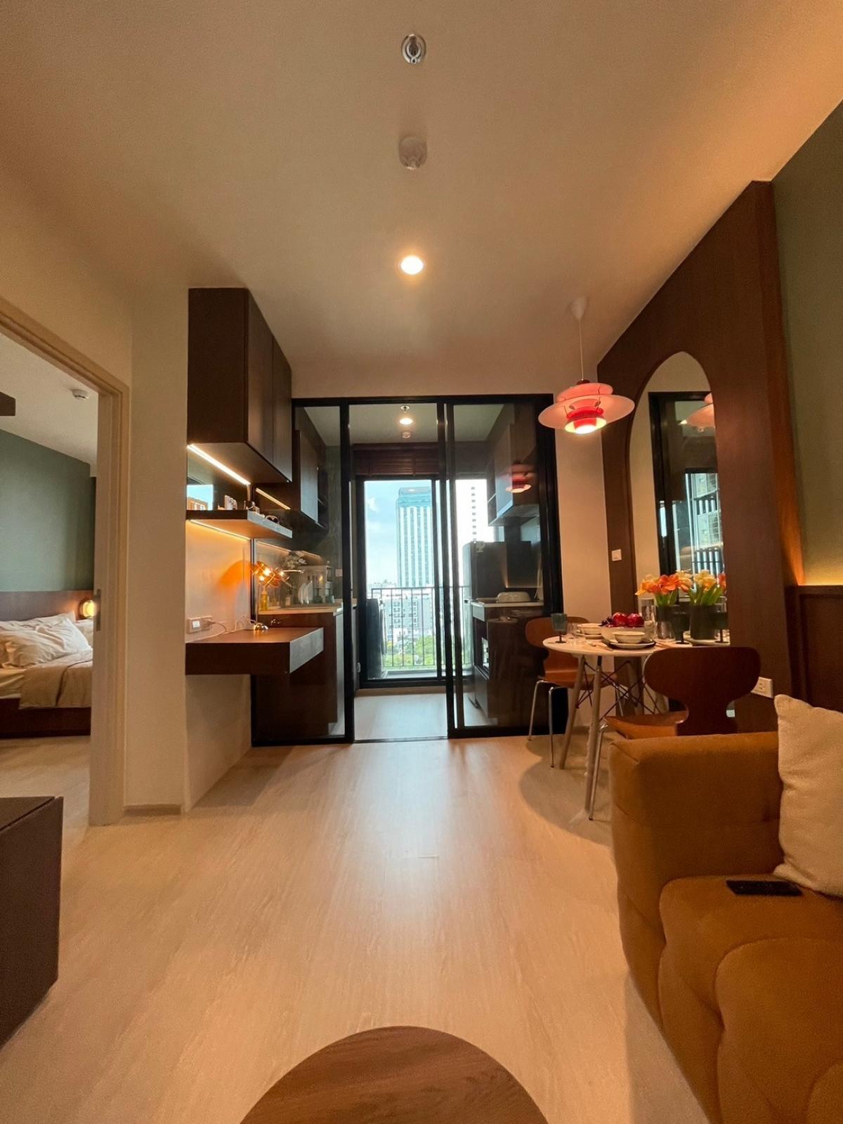 For RentCondoLadprao, Central Ladprao : ✨️New project, new room, luxuriously decorated, ready to move in✨️🌈 Condo For Rent NUE Noble Ratchada-Lat Phrao