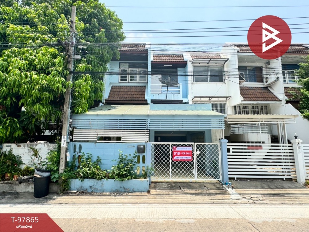 For SaleTownhouseSeri Thai, Ramkhamhaeng Nida : Townhouse for sale, Decha Village 2, Ramkhamhaeng 80, Bang Kapi, Bangkok