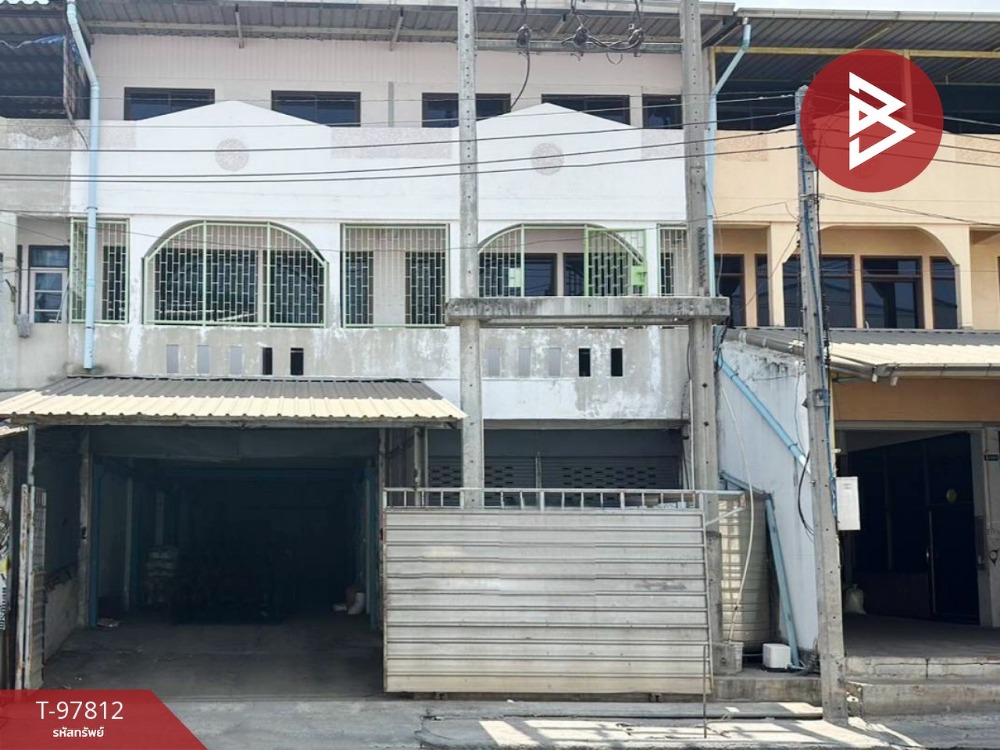 For SaleWarehouseMahachai Samut Sakhon : For sale/rent, 2-storey warehouse, Si Wa Pha Sawat Road, area 81 sq w, Khok Krabue, Samut Sakhon