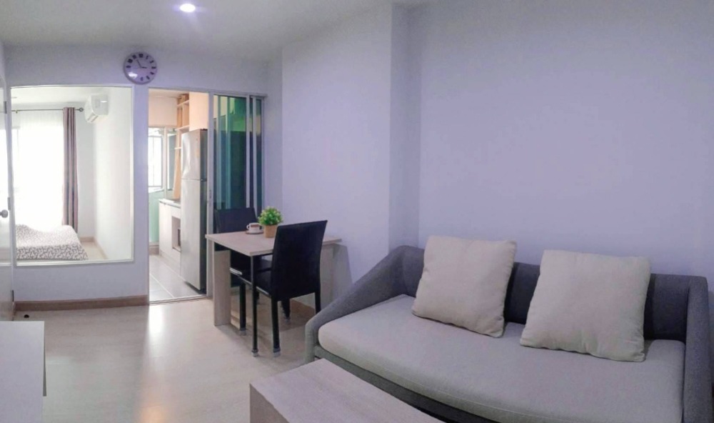 For RentCondoSamut Prakan,Samrong : Condo for rent ✅ The Kith Plus Sukhumvit 113 ✅ Size 28 sq m., 7th floor, Building B