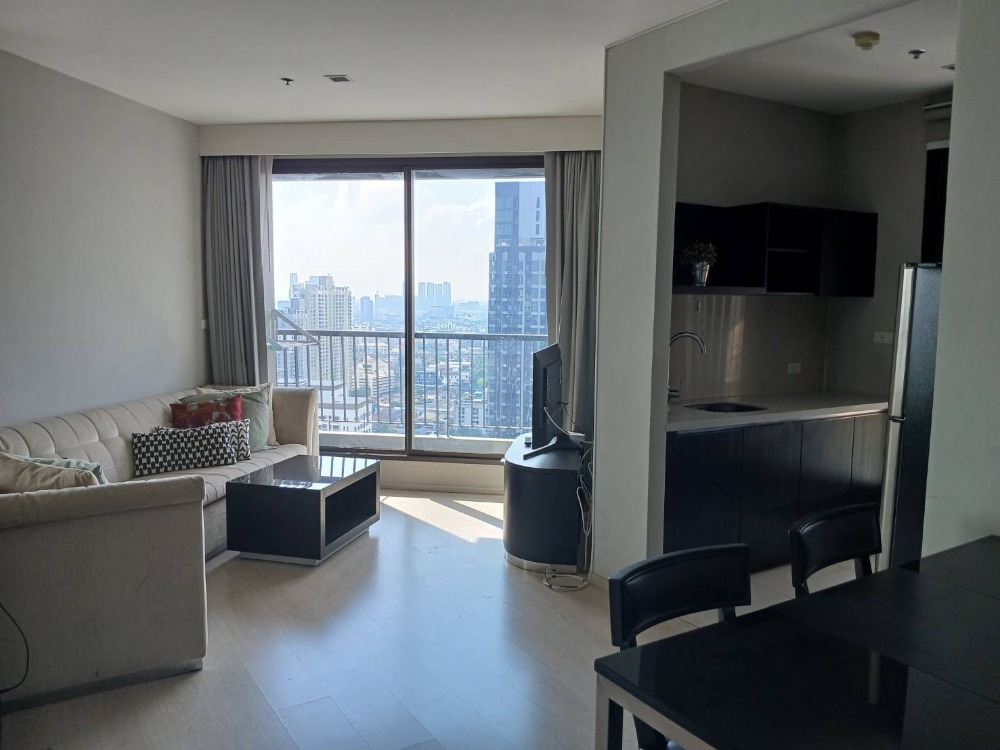 For RentCondoOnnut, Udomsuk : 🔥For rent🔥 Rhythm Sukhumvit 44/1 | 2 bed, 2 bath| 29th fl City view, Fully furnished / with bathtub