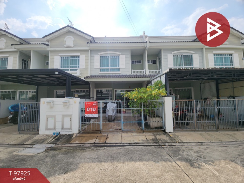 For SaleTownhouseRathburana, Suksawat : Townhouse for sale, 2 floors, Indy Village 2, Pracha Uthit 90, Phra Samut Chedi, Samut Prakan