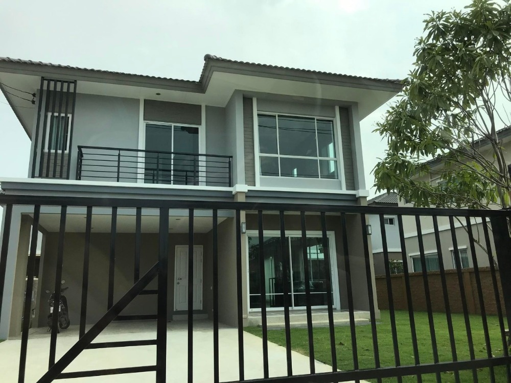 For SaleHousePathum Thani,Rangsit, Thammasat : Single house for sale, fully furnished, Phahon Yothin-Rangsit