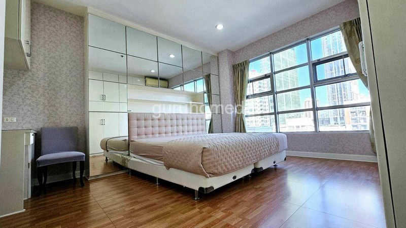 For RentCondoRatchathewi,Phayathai : ghd000408R Condo for rent Baan Klang Krung Siam Pathumwan 3 bedrooms 3 bathrooms