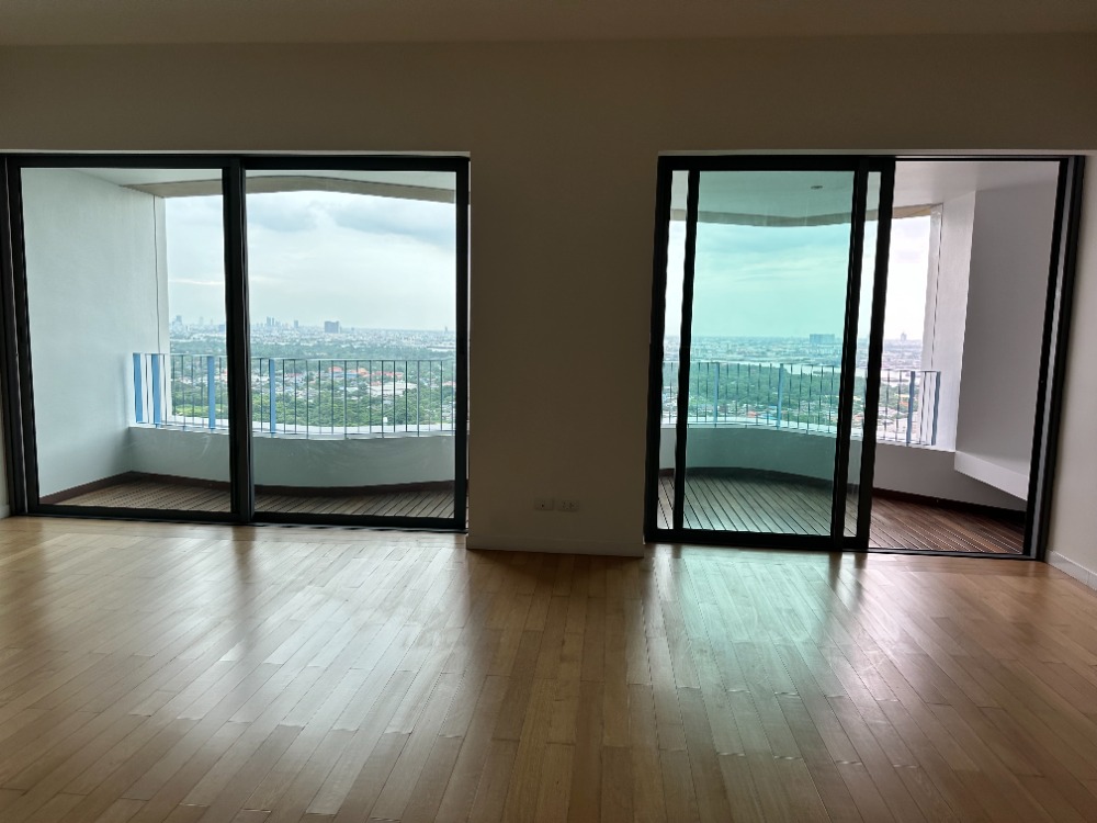 For RentCondoRama3 (Riverside),Satupadit : For rent!! 6-star luxury condo at The Pano Rama 3, 2 bedrooms with built-in furniture, large balcony with the most beautiful curve view of the Chao Phraya River, near Central Rama 3