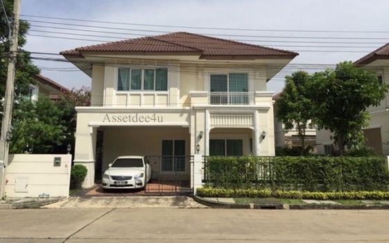 For RentHouseNonthaburi, Bang Yai, Bangbuathong : House for rent in Nonthaburi, single house for rent, Rattanathibet area, The Centro Rattanathibet, house with furniture, near the electric train