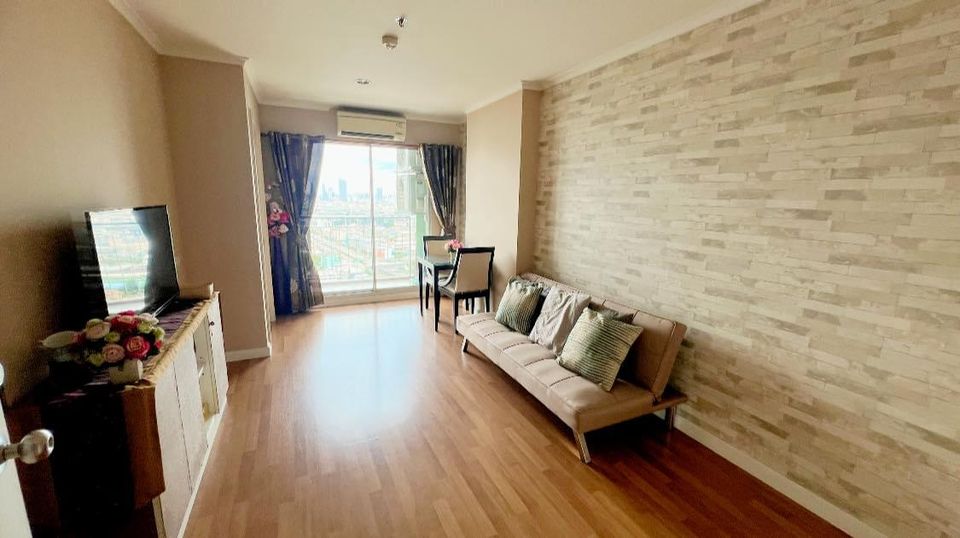 For RentCondoRama3 (Riverside),Satupadit : Condo for rent, 1 bedroom, Lumpini Park Riverside-Rama 3 🔥 Next to the Chao Phraya River 🔥