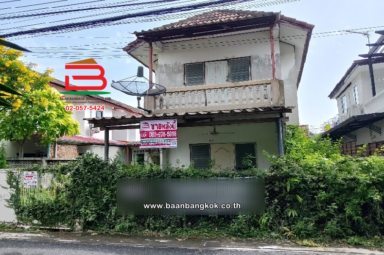 For SaleHouseNawamin, Ramindra : Single house, Ammarin Niwet Village 3, Plan 1, area 43 square wah, Soi Sai Mai 13, near AC Sai Mai Market, Sai Mai Subdistrict, Bang Khen District, Bangkok