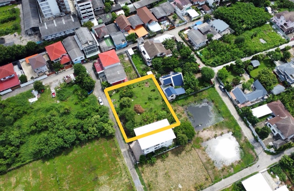 For RentLandNawamin, Ramindra : Vacant land for rent, Soi Ram Intra 14, Intersection 2, short or long term rental