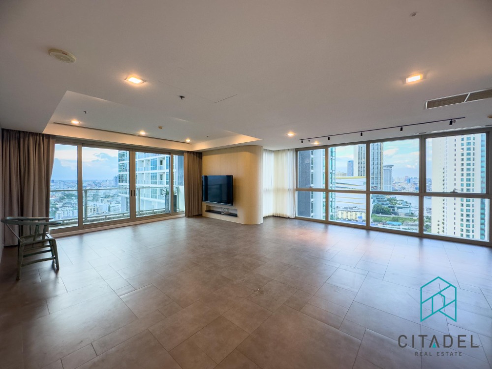 ขายคอนโดวงเวียนใหญ่ เจริญนคร : The River by Raimon Land - Riverview 3 Beds Condo for Sale!